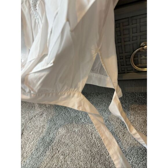 NWOT 7 for all mankind cotton flutter top, $98 XS E13 - Picture 4 of 8